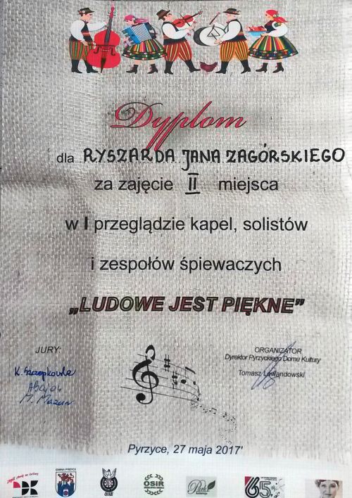 Pyrzyce - dyplom
